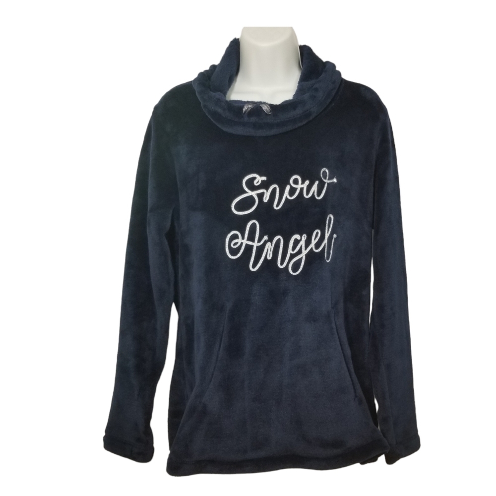 Plus Denver Hayes "snow angel" lounge wear sweatshirt Size Large